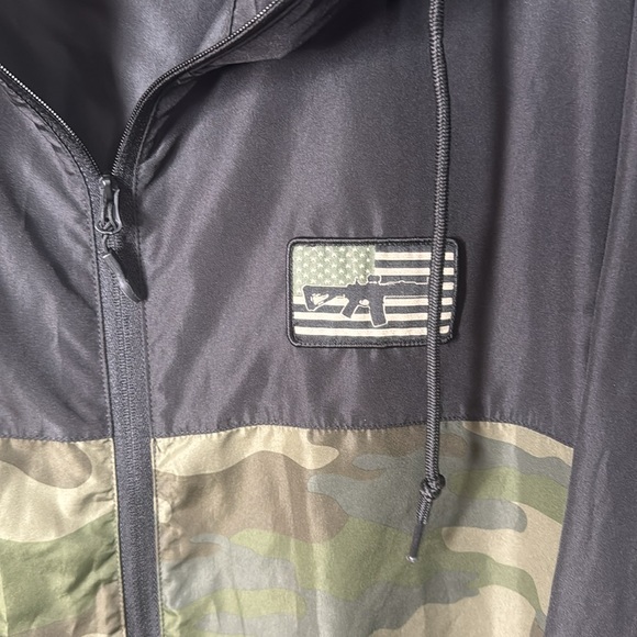 Camo Black Rifle WindBreaker - Picture 4 of 5